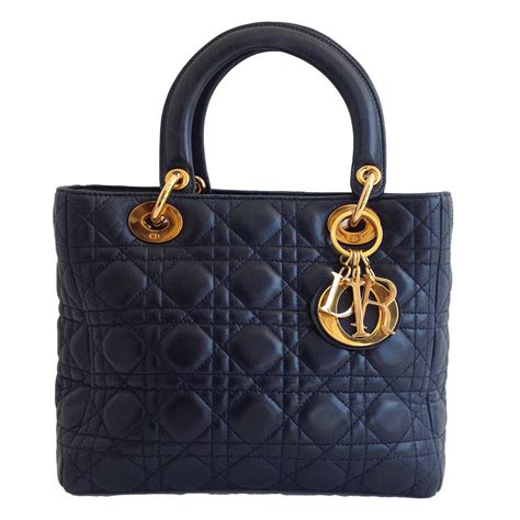 dior navy bag|lady dior handbags.